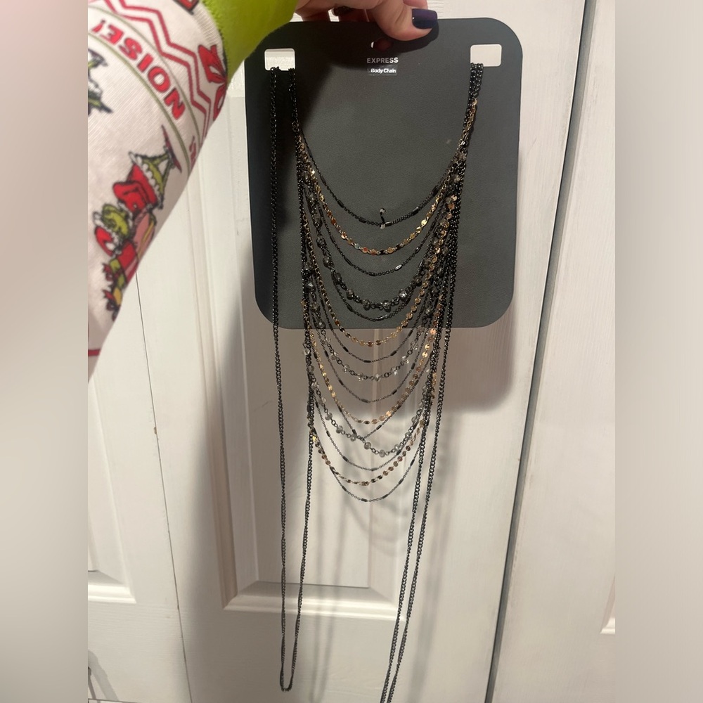 NWT Express brand body chain